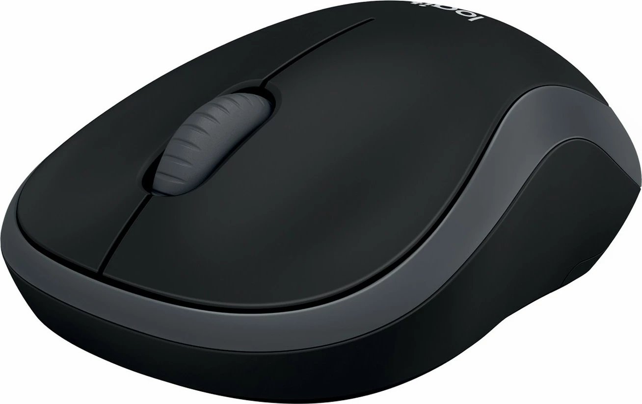 Maus Logitech Wireless M185, Ambidextrous, Optical, RF Wireless, 1000 DPI, Black, Grey