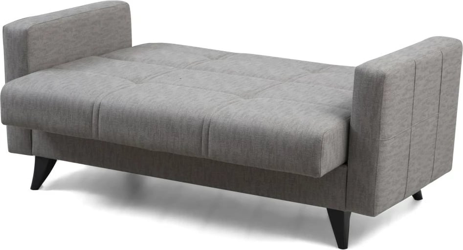 Krevat-sofa dy ulëse, Polya, ngjyrë gri e çelët