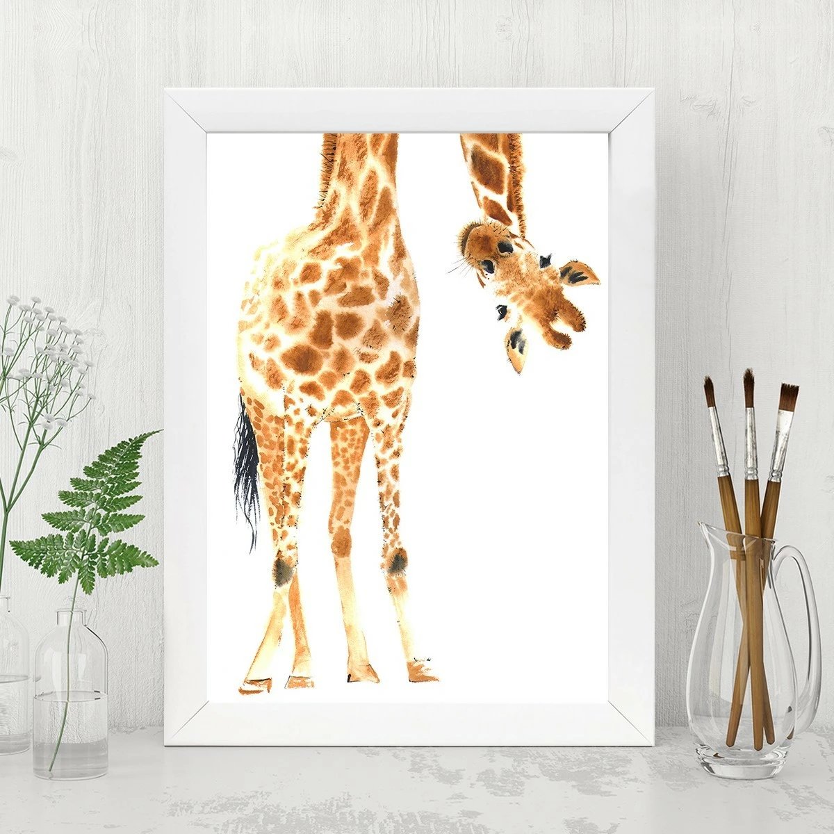 Pikturë dekorative me kornizë MDF, shumëngjyrëshe, BC589411454