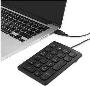 Tastierë numerike Kensington K79820WW, me kabllo, USB, e zezë