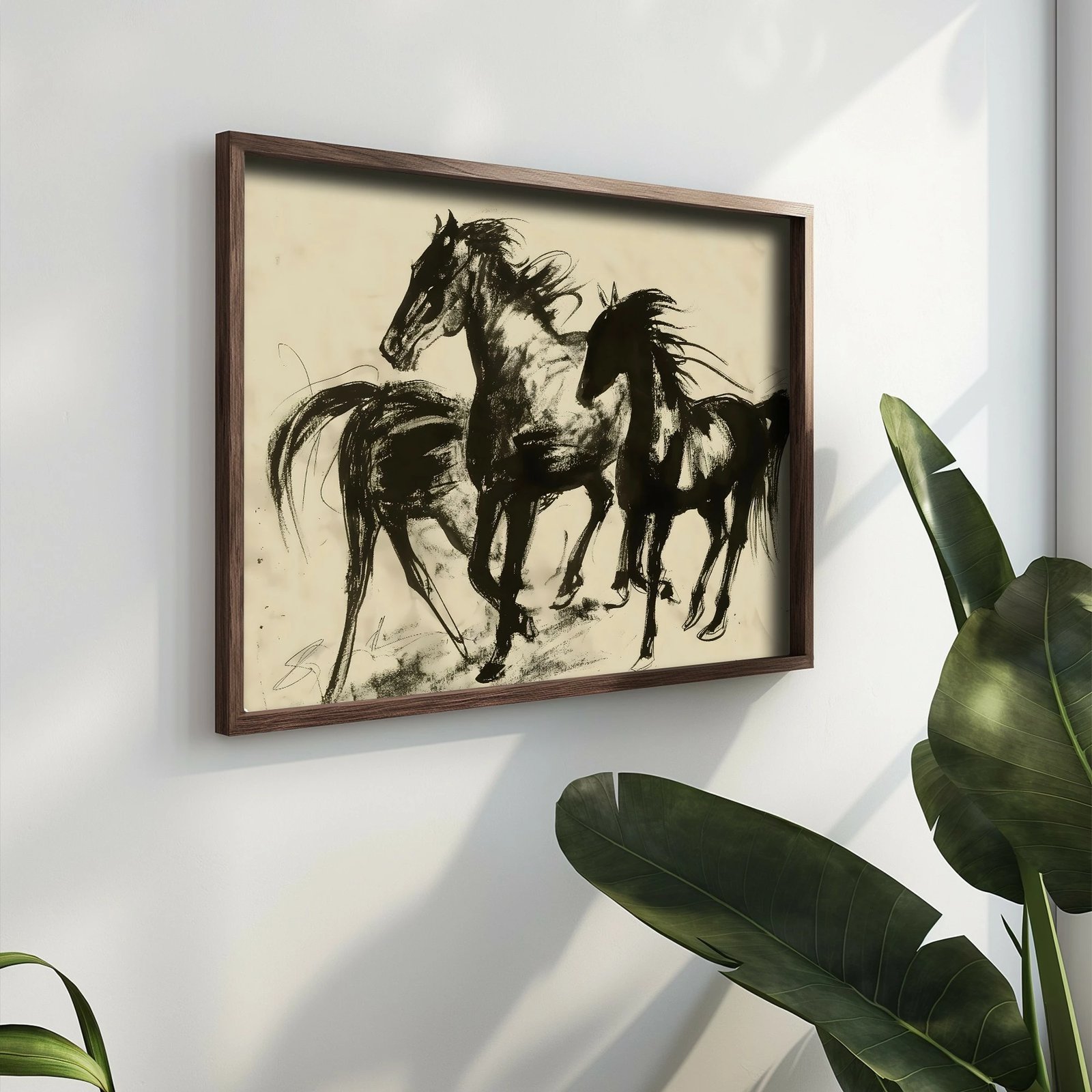 Pikturë dekorative me kornizë, MDF, shumëngjyrëshe, Wallity, GE167-L