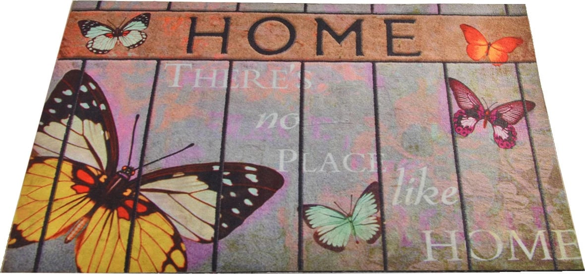 Shilte hyrëse PVC Conceptum Hypnose, flutura, shumëngjyrëshe, 40x60cm