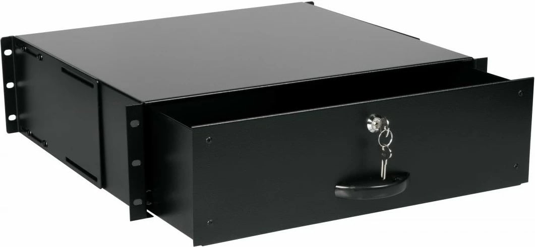 Sirtar rack 19 inç Equip 3U, i zi, për kasë serveri