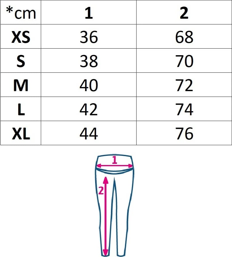 Leggins shtatzënie bel i lartë, milk & love, gjatë, 92% pambuk 8% elastan, madhësi XL, blu