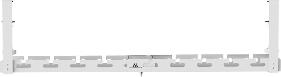 Organizues kabllosh nën tavolinë, Maclean MC-103 W, gjatësi e rregullueshme 433–728 mm, kapacitet 5 kg, montim me kapëse, i bardhë, set me 5 rripa ngjitës Organizues kabllosh nën tavolinë, Maclean MC-103 W, gjatësi e rregullueshme 433–728 mm, kapacitet 5 kg, montim me kapëse, i bardhë, set me 5 rripa ngjitës