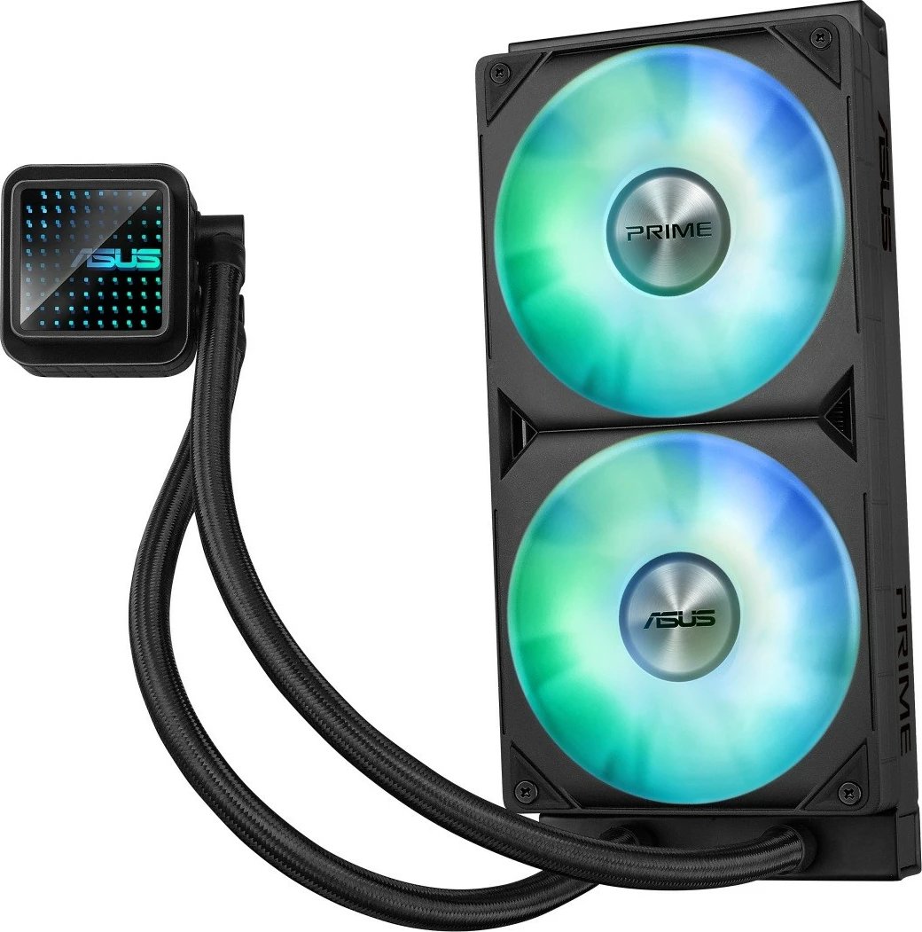 Ftohës procesori Asus PRIME LC ARGB 240, 2x120mm, i zi