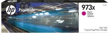 Kartrixh bojë, HP, 973X (F6T82AE), PageWide High Yield, 76–92 ml, magenta