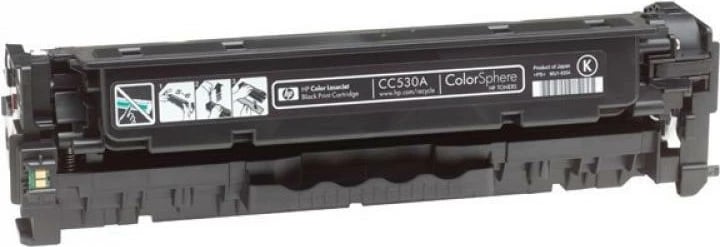 Toner HP 304A LaserJet (CC530A), origjinal, rendiment 2,400–4,400 faqe, i zi