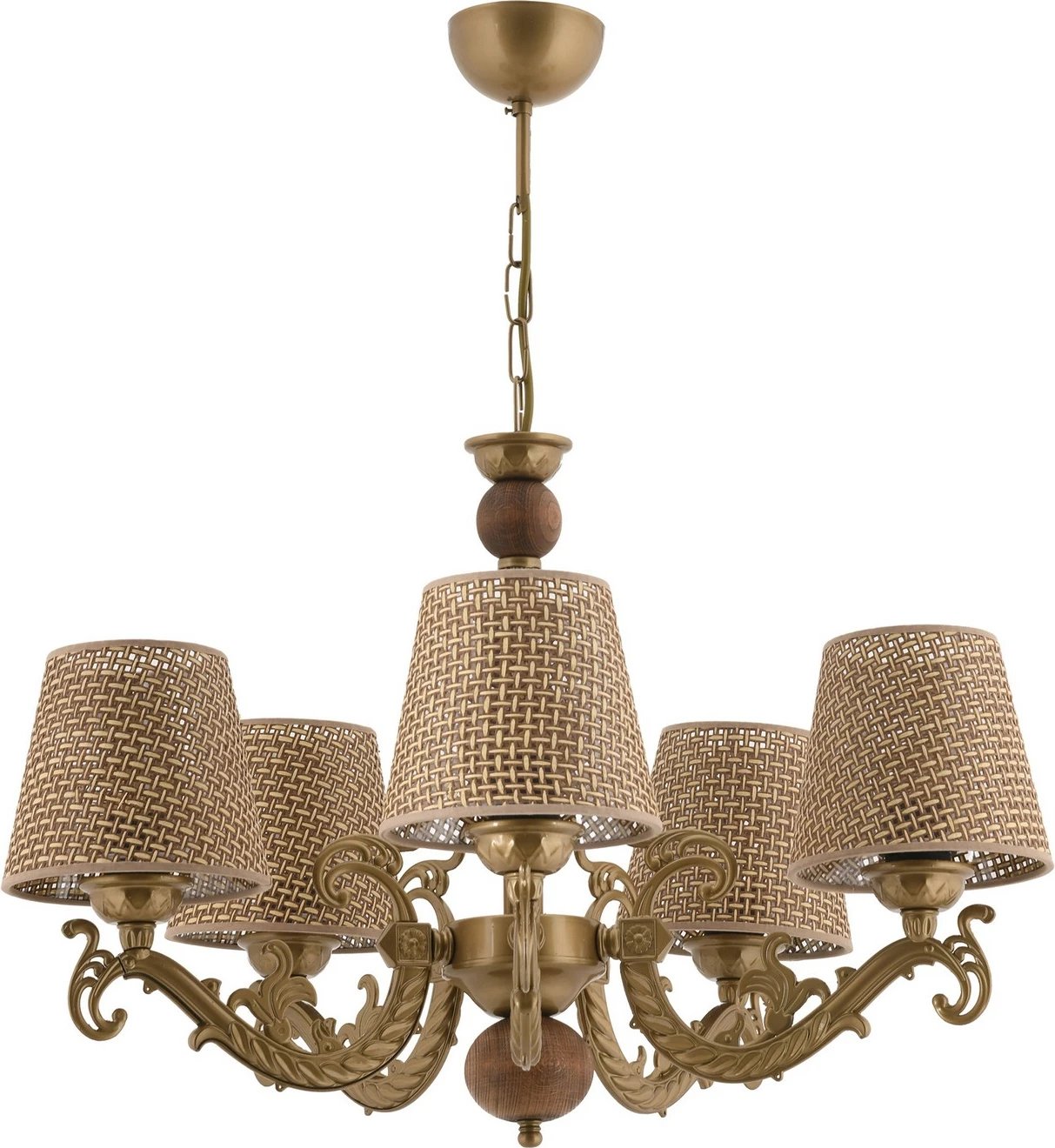 Llambadar Opviq Fiona Hazeran, ari, e bardhë, natyrale