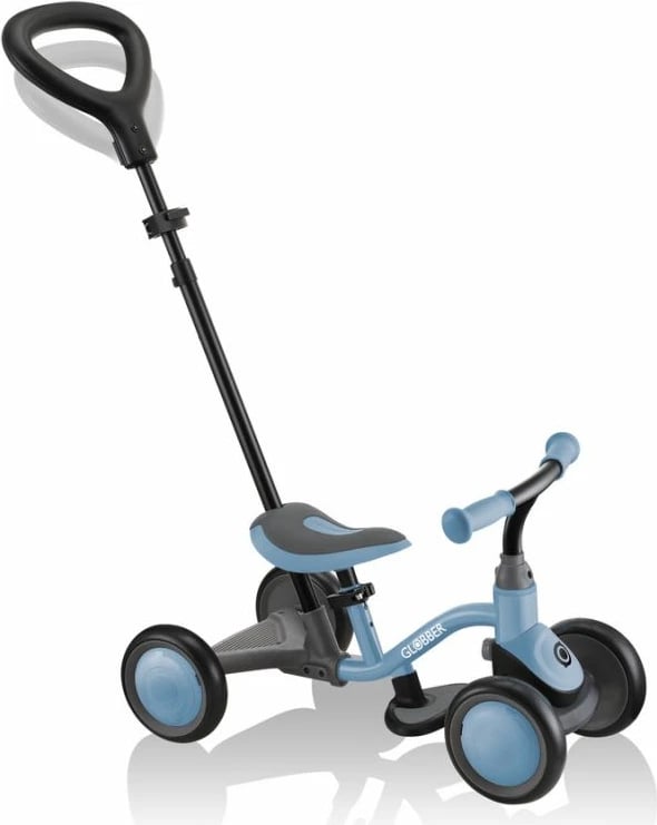 Bicikletë multifunksionale për fëmijë Globber, modeli Learning Bike 3in1 Deluxe, ngjyrë blu hiri Bicikletë multifunksionale për fëmijë Globber, modeli Learning Bike 3in1 Deluxe, ngjyrë blu hiri