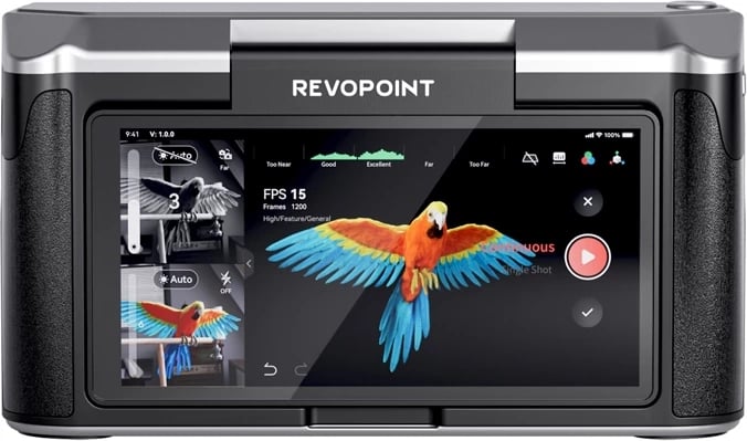 Skaner 3D Revopoint Miraco Pro, pa tela, 32 GB RAM, 256 GB memorie, E zezë