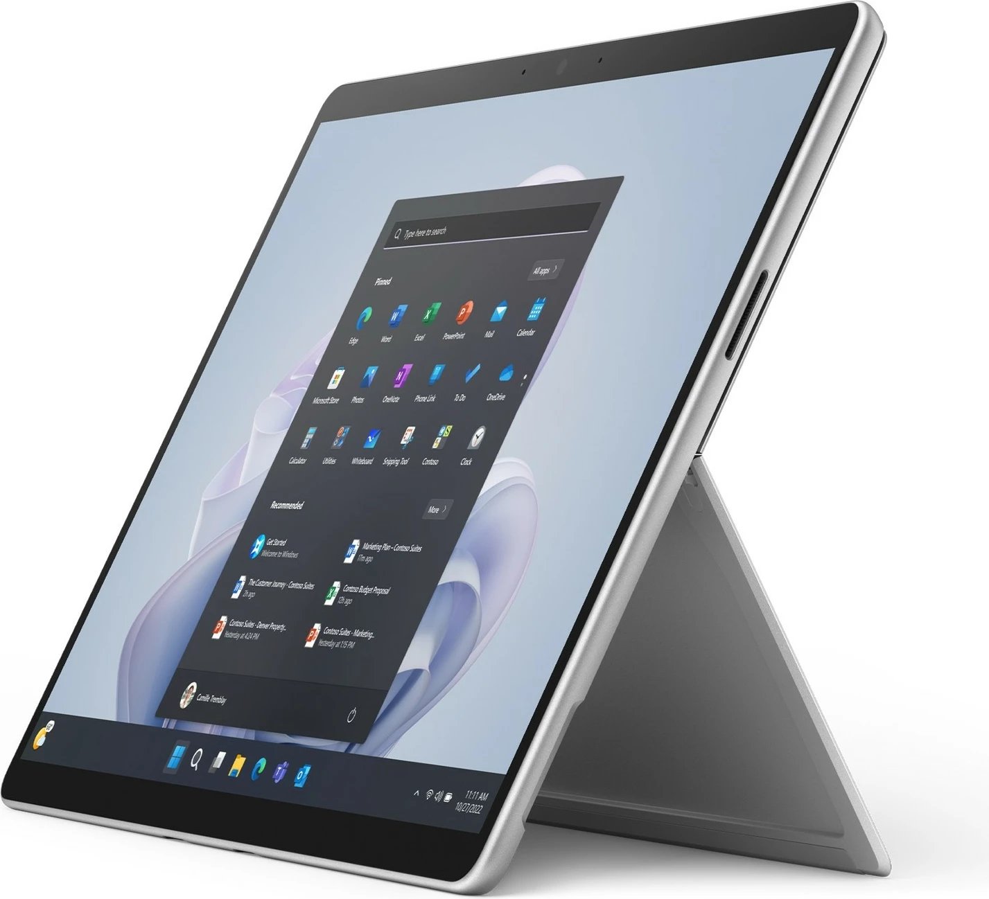 Tablet PC Microsoft Surface Pro 9, 256 GB, 16 GB, Windows 11 Pro, Platinum