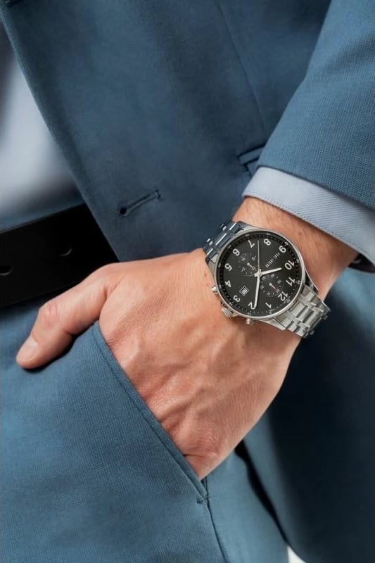 Orë dore për meshkuj Paul Lorens, argjend