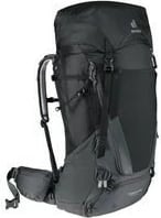 Çantë shpine Deuter Futura Air Trek 55 + 10 SL, e zezë-grafit