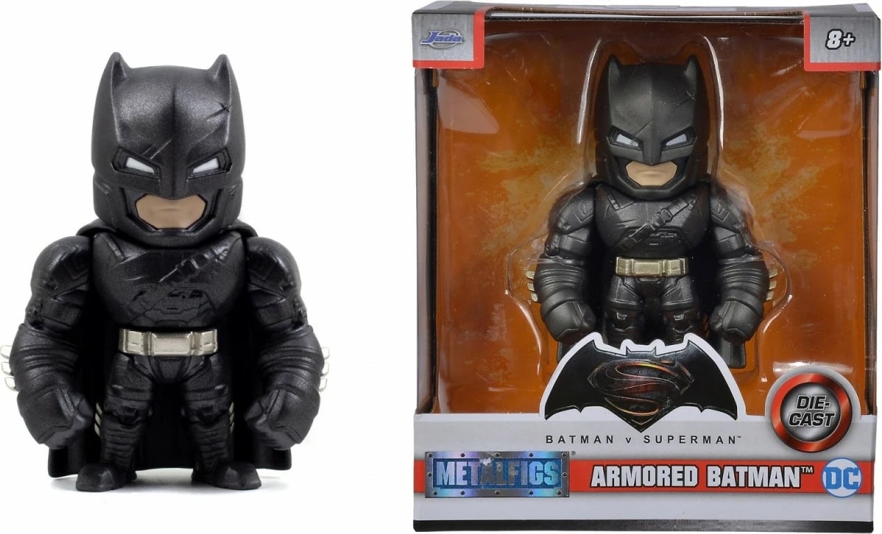 Figurinë metalike Batman Jada Toys 10 cm, e zezë