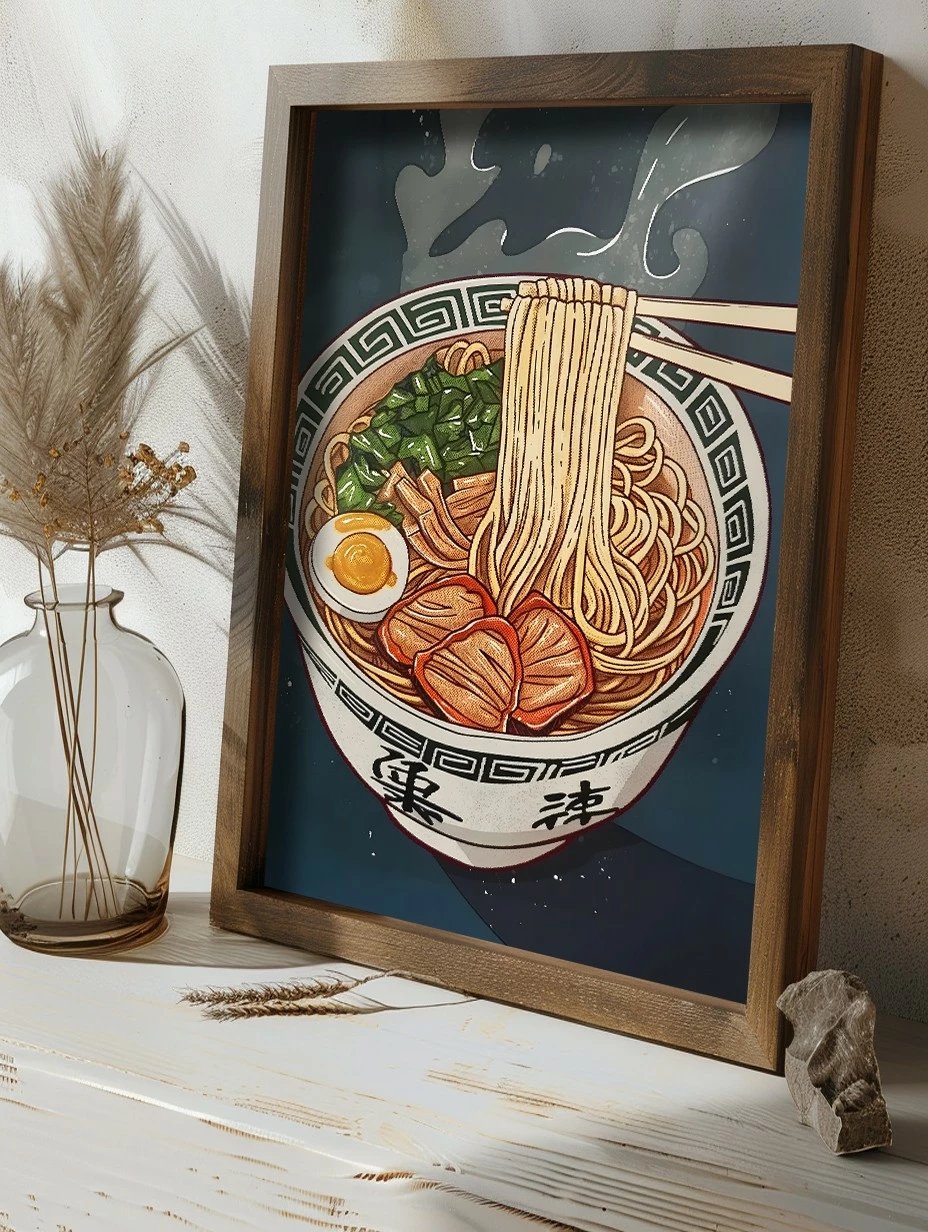 Pikturë dekorative me kornizë MDF, Wallity, GE209-L