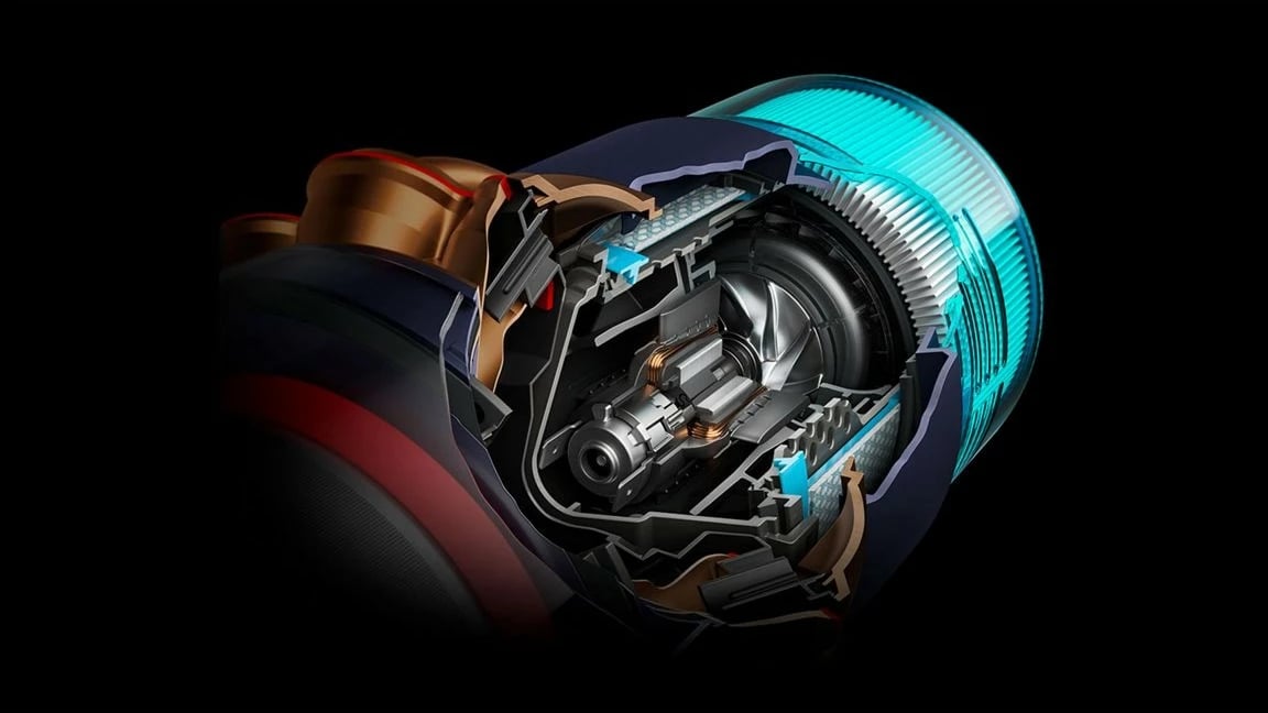 Fshesë pa kabllo Dyson Gen5Detect Absolute, 70 min, LCD, natëblu/bakër