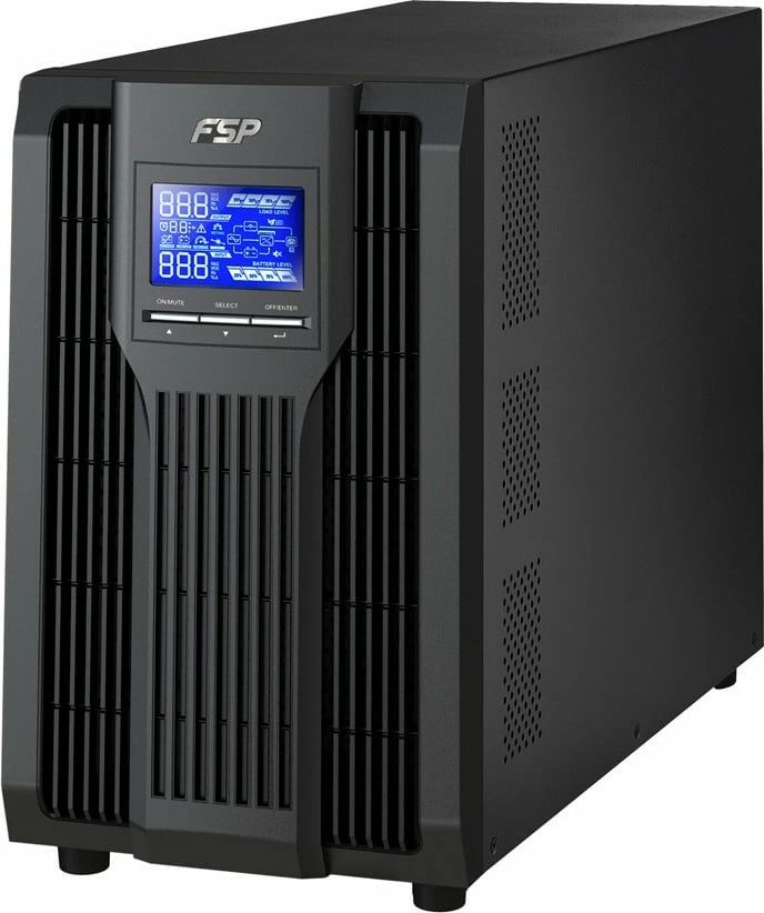 UPS FSP Champ Tower 2K, Double-conversion, 2 kVA, 1800 W, Pure sine, E zezë UPS FSP Champ Tower 2K, Double-conversion, 2 kVA, 1800 W, Pure sine, E zezë