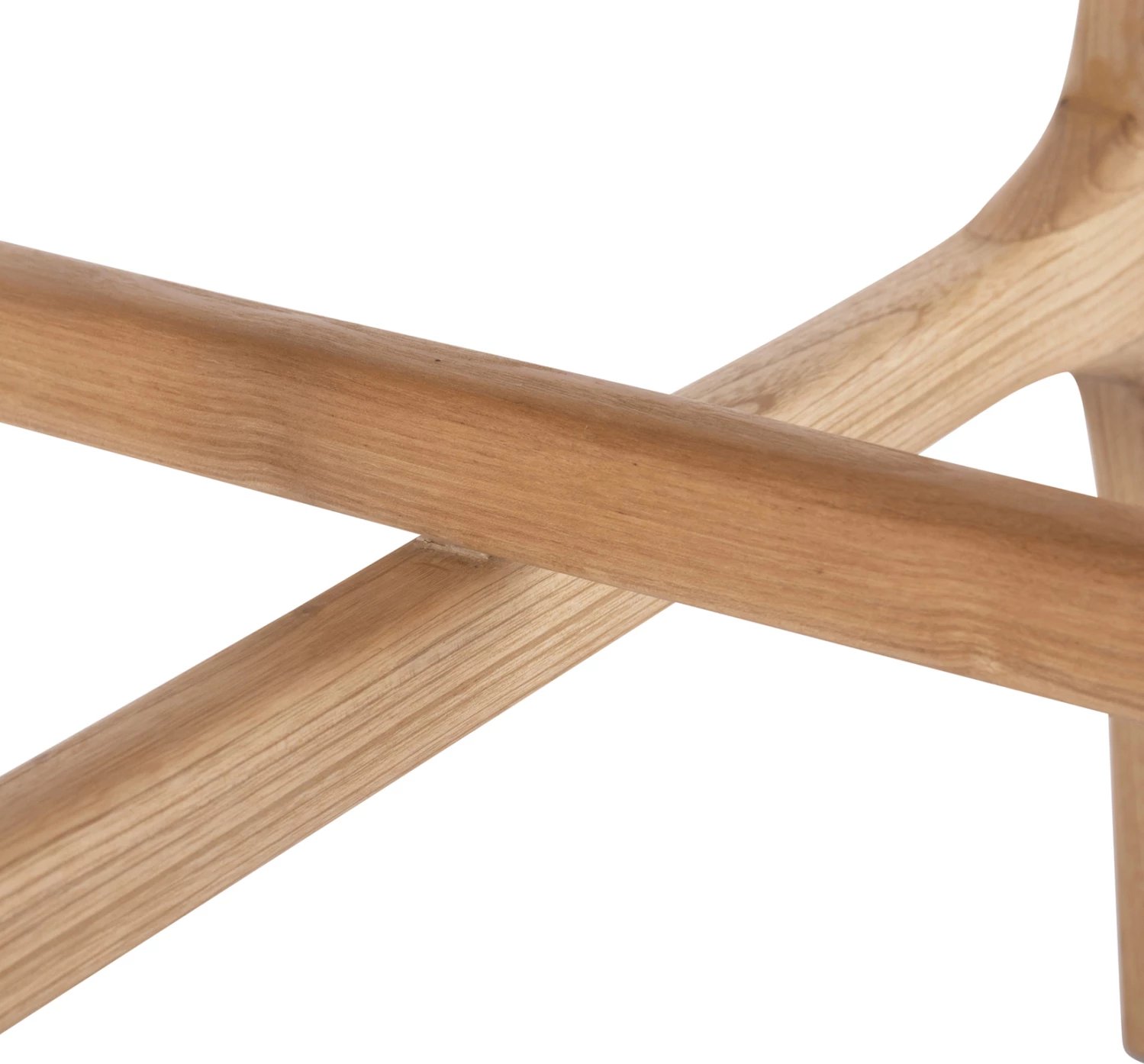 Tavolinë anësore e rrumbullakët KATAL FH9932 dru Sungkai ngjyrë natyrale Φ59,5x50,5Hcm