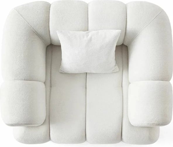 Karrige krahu Petra, Atelier del Sofa, e bardhë