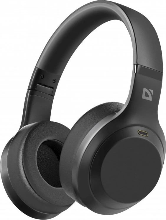 Kufje pa tela Defender Freemotion B695 me ANC, Bluetooth 5.4, të zeza