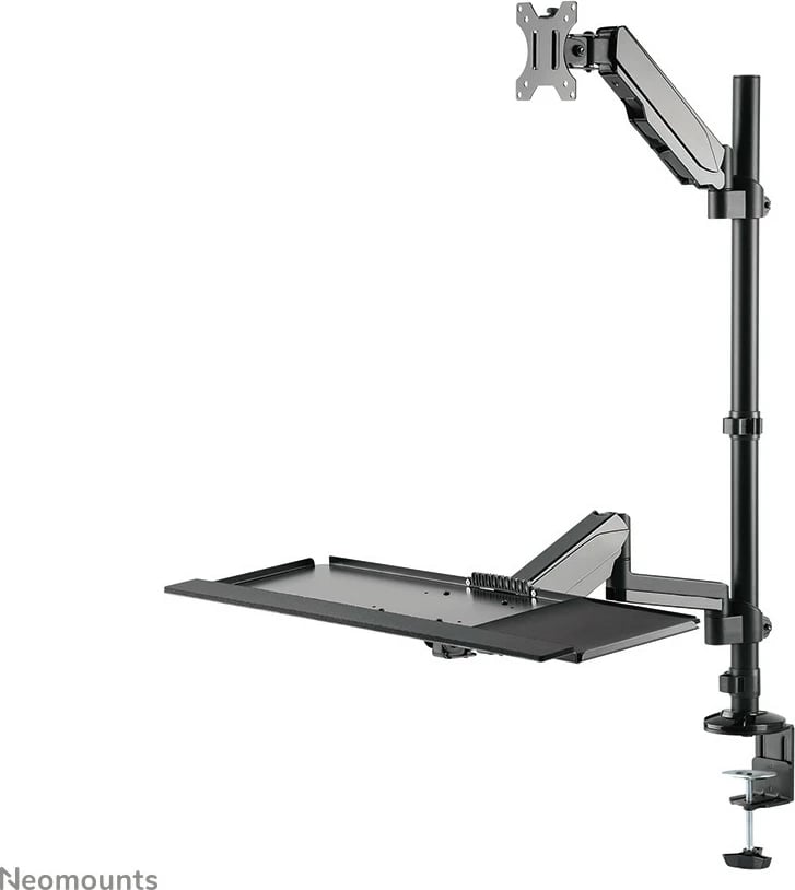 Stacion pune Neomounts DS90-325BL1, Clamp/Grommet, 9 kg, 17"-32", i zi