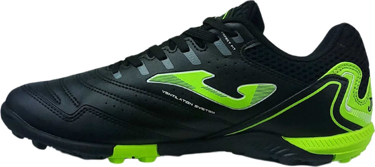 Atlete futbolli Joma për meshkuj, të zeza-gjelbër