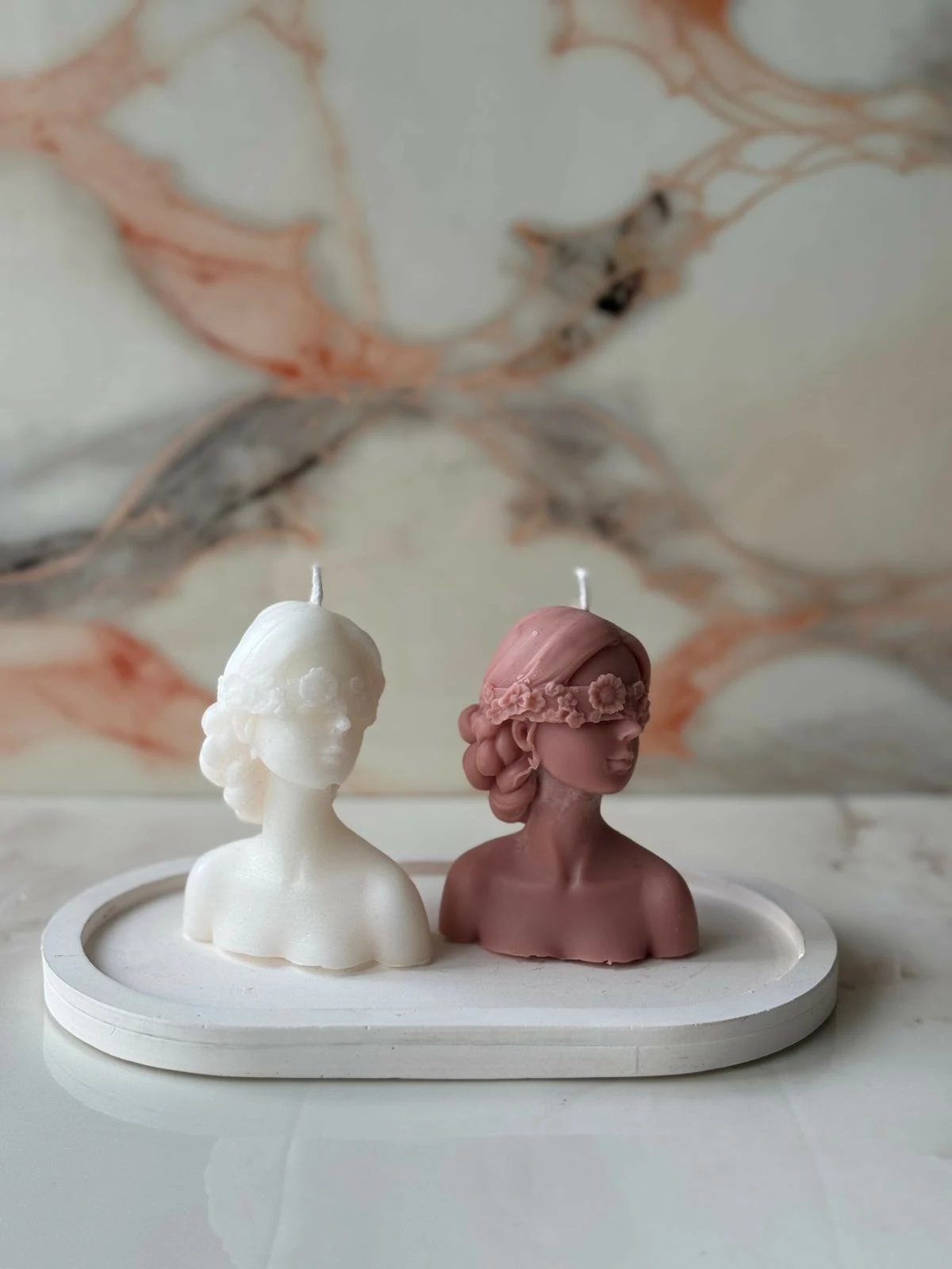 Set qirinjsh (3 copë), Evila Originals, Glamour Candle 44ST