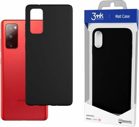 Mbështjellës 3MK Matt Case për Samsung Galaxy S21 FE, 6.4", TPU, i zi