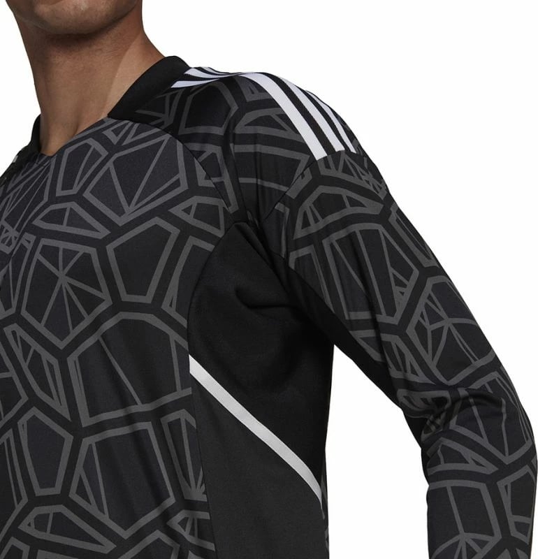 Fanellë për portierë adidas Condivo 22 me mëngë të gjata për meshkuj, e zezë