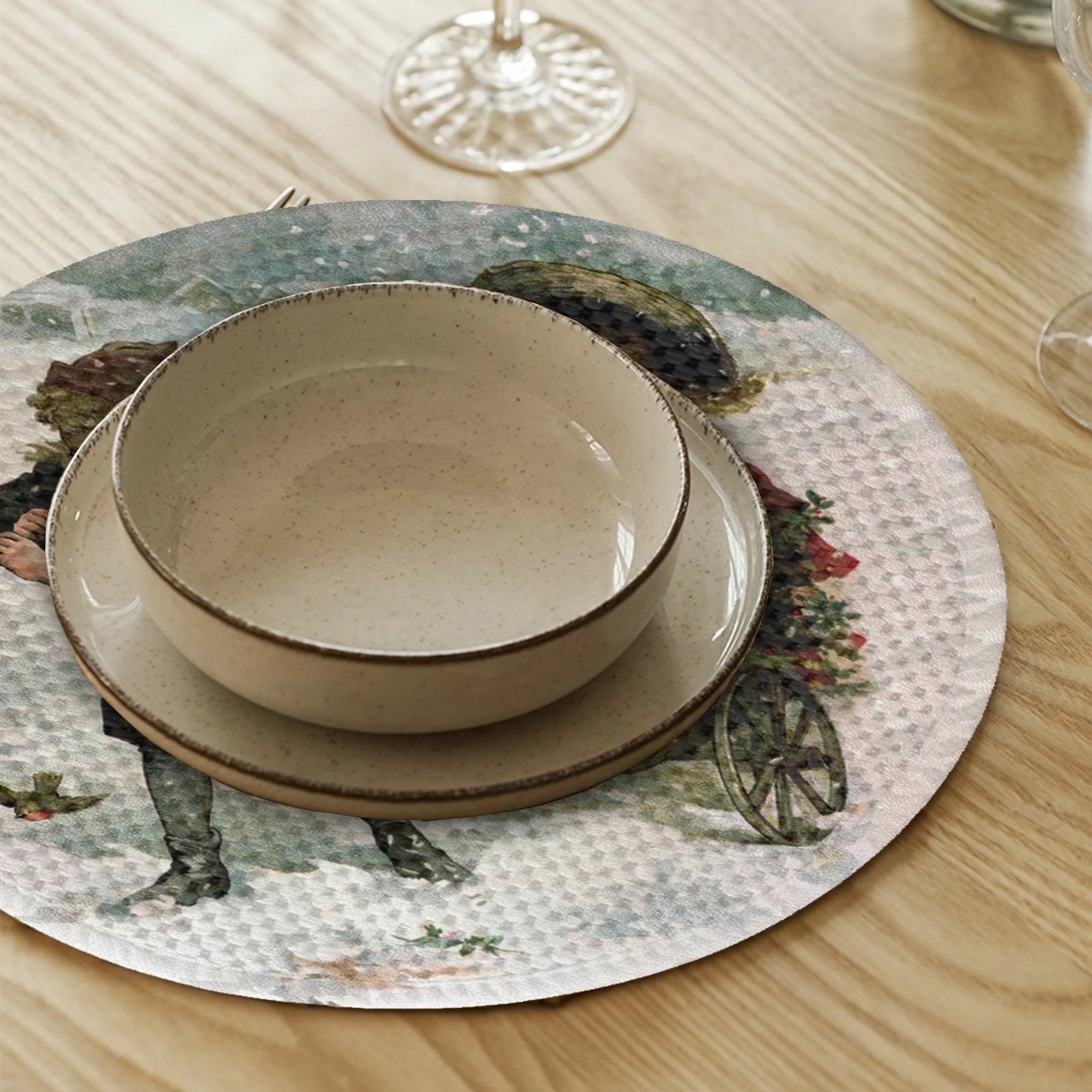 Set nënshtruesish tavoline Hermia Concept, shumëngjyrësh, 3389Supla, 4 copë