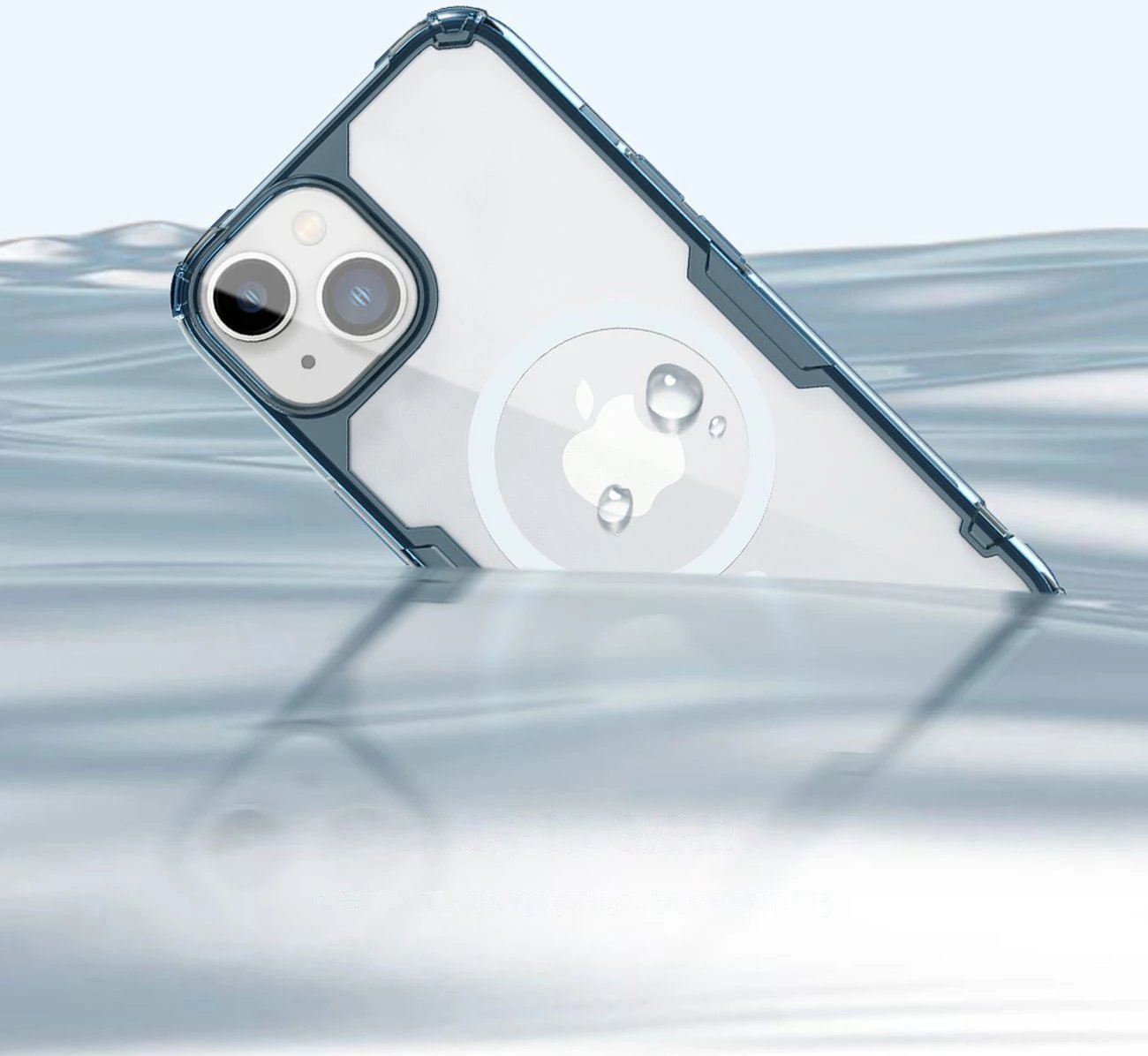 Mbështjellës Nillkin Nature Pro për iPhone 14 Plus, MagSafe, Transparent/Blé Mbështjellës Nillkin Nature Pro për iPhone 14 Plus, MagSafe, Transparent/Blé