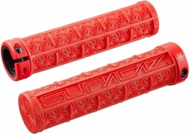 Gripa për biçikletë Supacaz, të kuqe