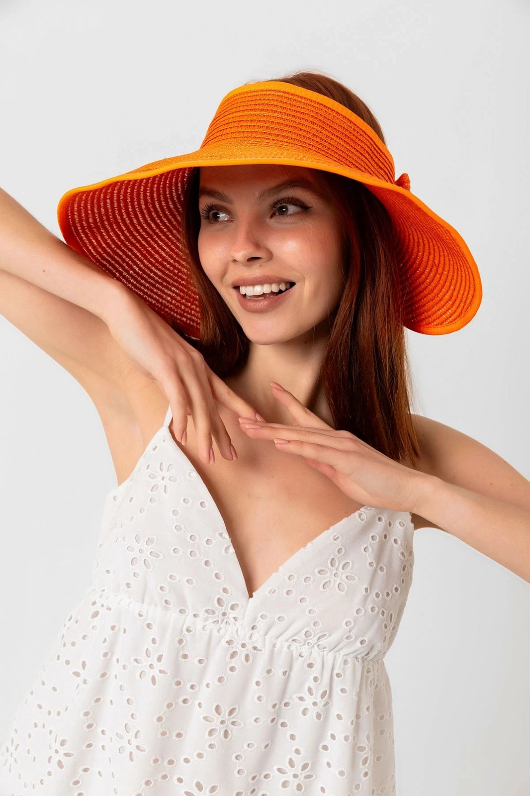 Kapelë grash Jumeon, portokalli, Hsr2080