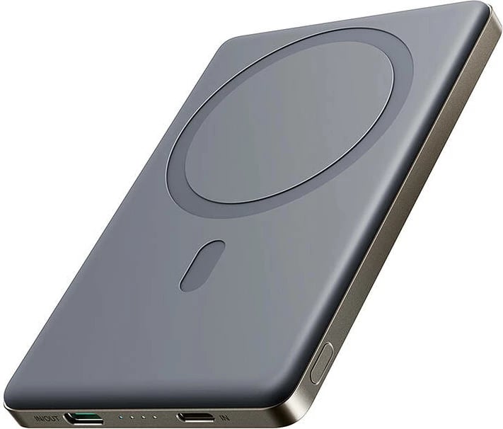 Powerbank Joyroom JR-PBM08, 5000mAh, 20W, magnetik, slim, titan