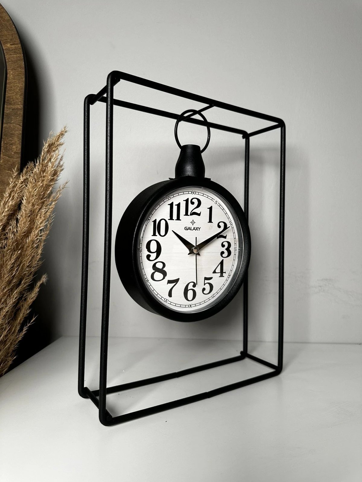 Orë dekorative Aberto Design, MYK2075-8, e zezë, metal