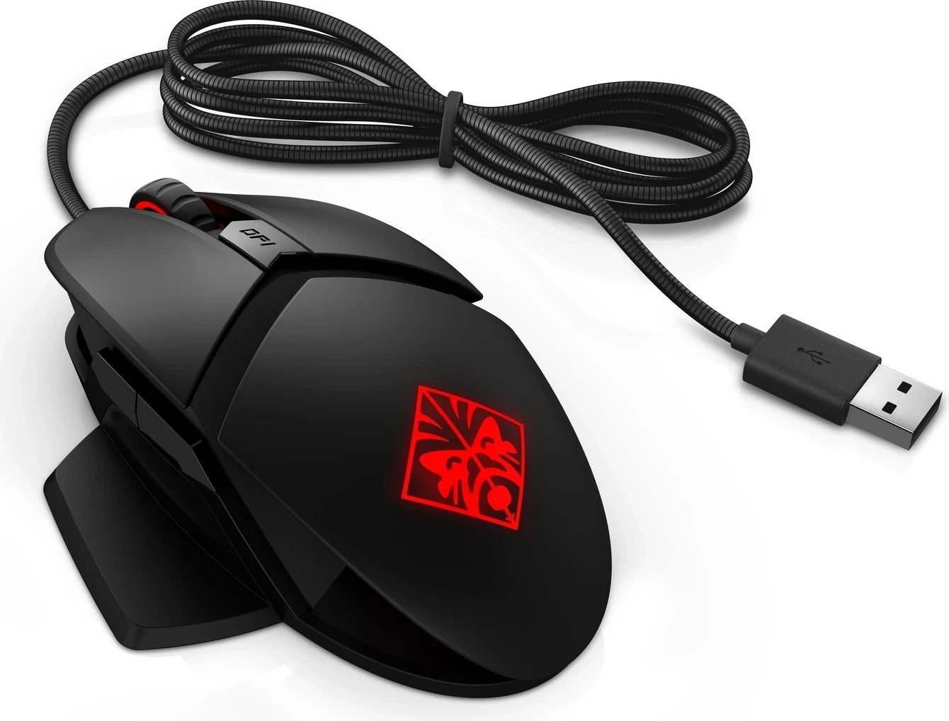 Maus HP Omen Reactor, me kabllo, i zi