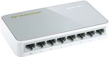 Switch, TP-Link TL-SF1008D, 8 porta RJ45 10/100Mbps, desktop