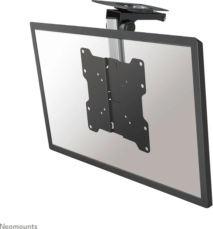 Mbajtëse tavani për monitor/TV Neomounts FPMA-C020BLACK, full motion, 10-40 inç, çelik, e zezë