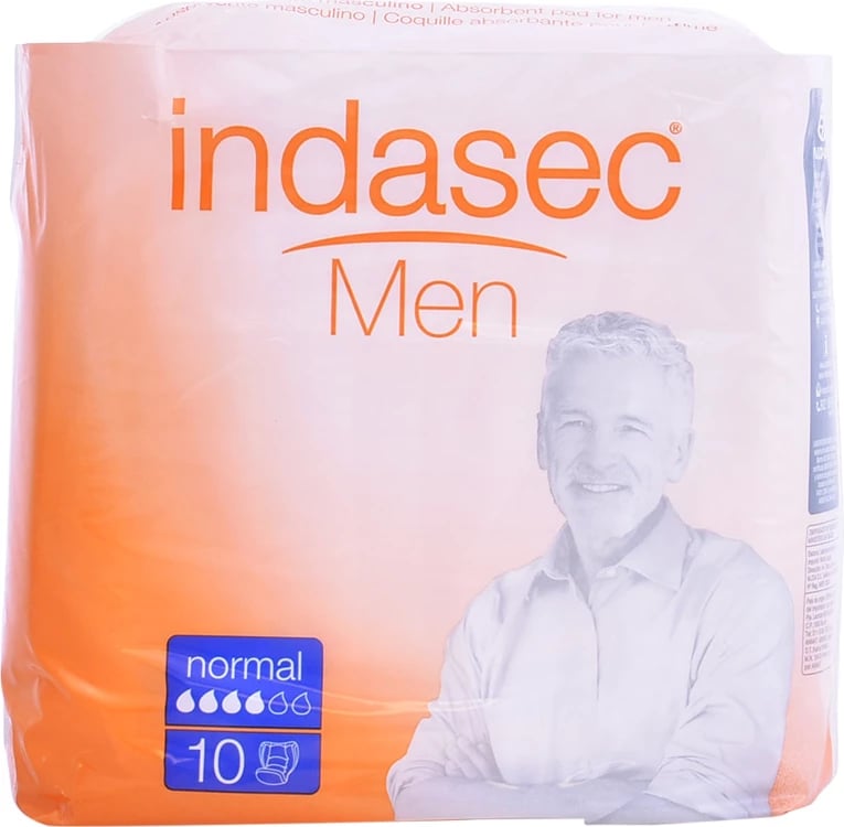 Absorbues për meshkuj Indasec Men normal 10 copë