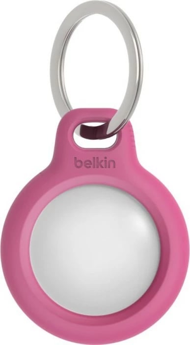 Mbështjellës Belkin për AirTag me unazë, Rozë