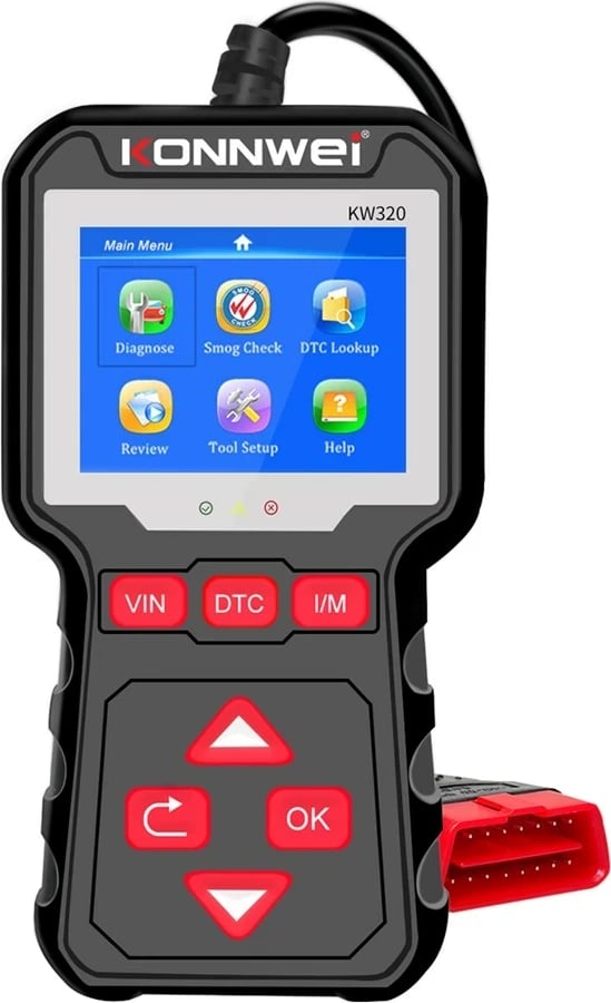 Skener Diagnostik Konnwei KW320, OBD2