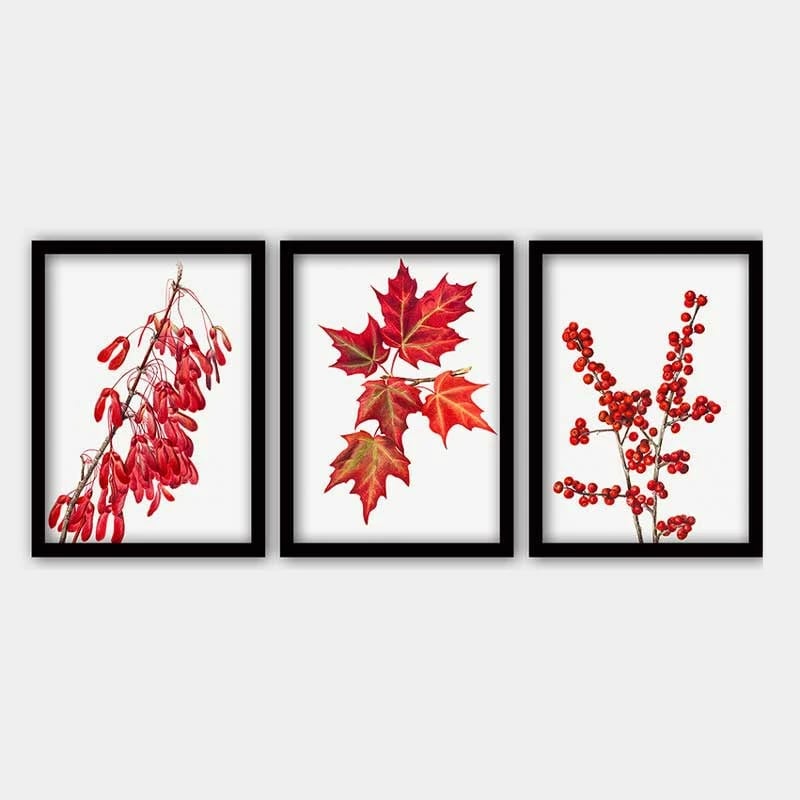 Pikturë dekorative me kornizë (3 copë), Wallity, 3SC_42613522_5575