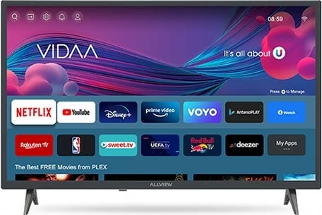 Televizor LED Allview 32IPLAY6000-H, Smart TV, 32 inç, HD Ready