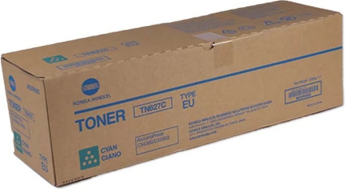 Toner, Konica Minolta, TN-627 (TN627, ACVV450), cyan