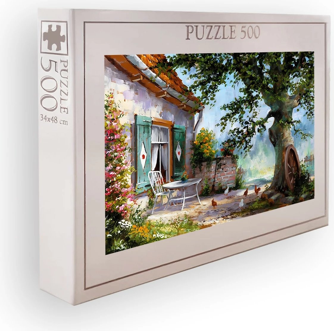 Puzzle 500 copësh, Evila Originals, shumëngjyrësh, PZL_024_500