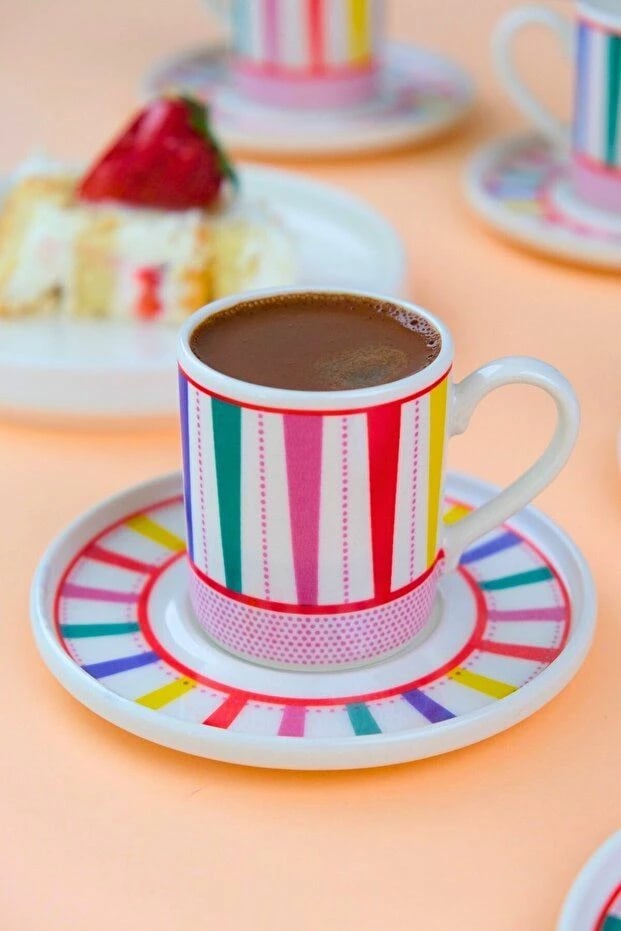 Set filxhanash kafeje (4 copë), Hermia Concept, 8629643000040