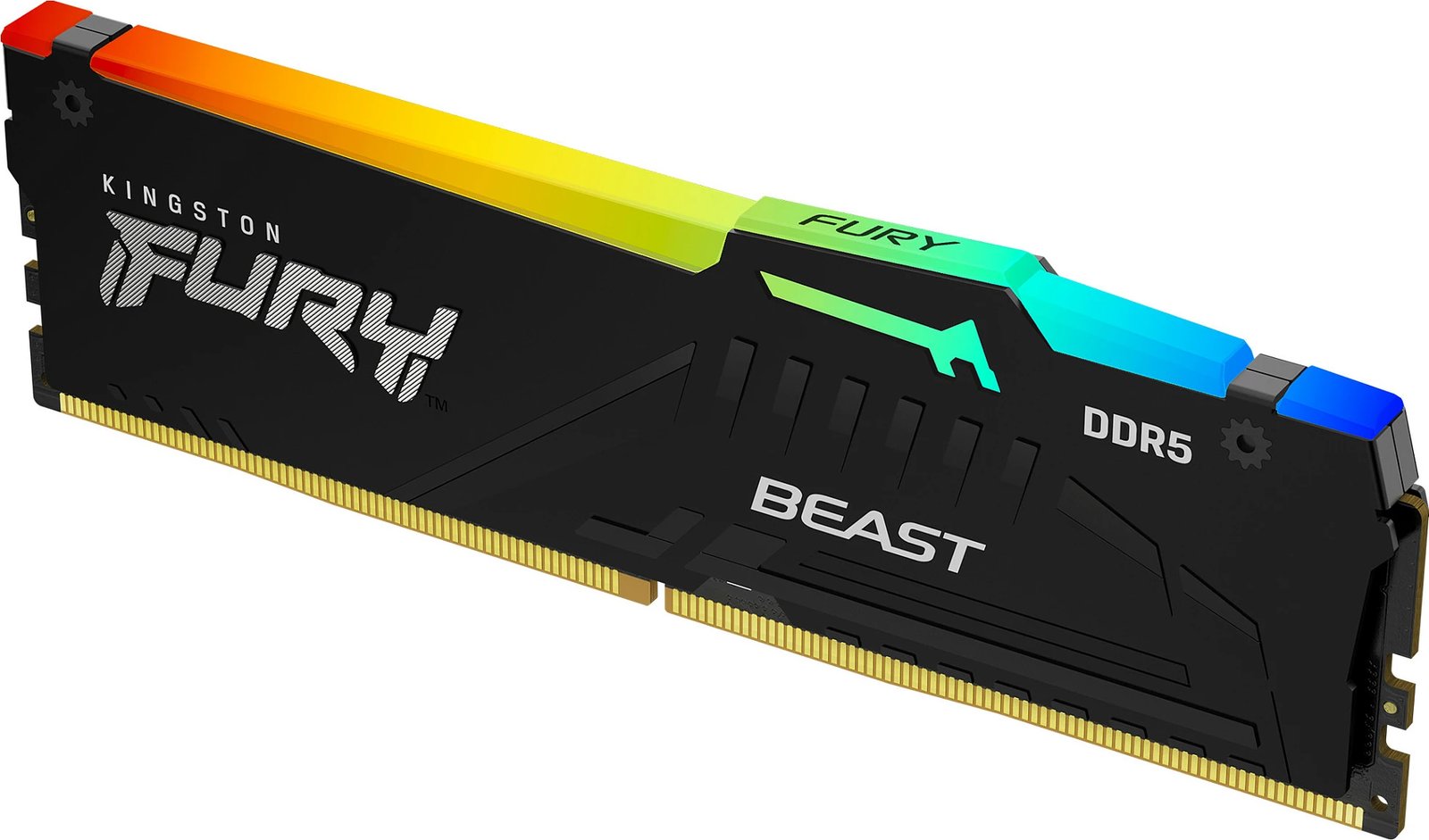 RAM Memorje Kingston FURY Beast RGB EXPO 16GB DDR5 6000MT/s e zezë