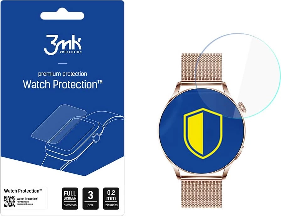 Film mbrojtës për smartwatch 3mk Protection, për Garett Lady Elegance RT, 3 copë