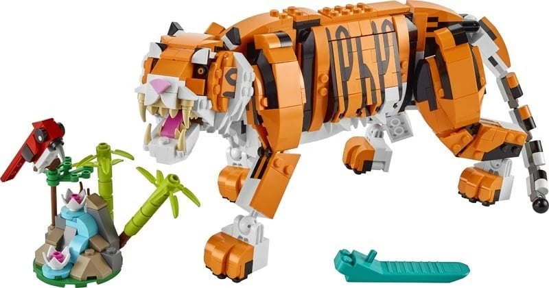 Lodër për fëmijë Lego Creator, Majestic Tiger